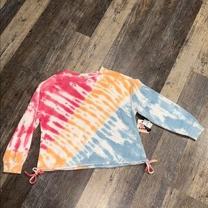 Vibrant Tie-Dye Women's Sweatshirt